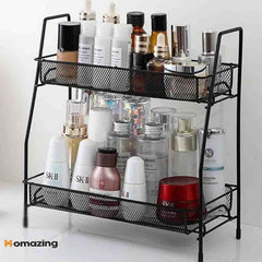 2 Layer Multi Purpose Iron Organizer Shelf - My Store