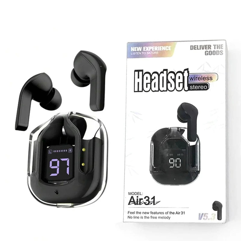 Air 31 TWS Transparent Earbuds - My Store