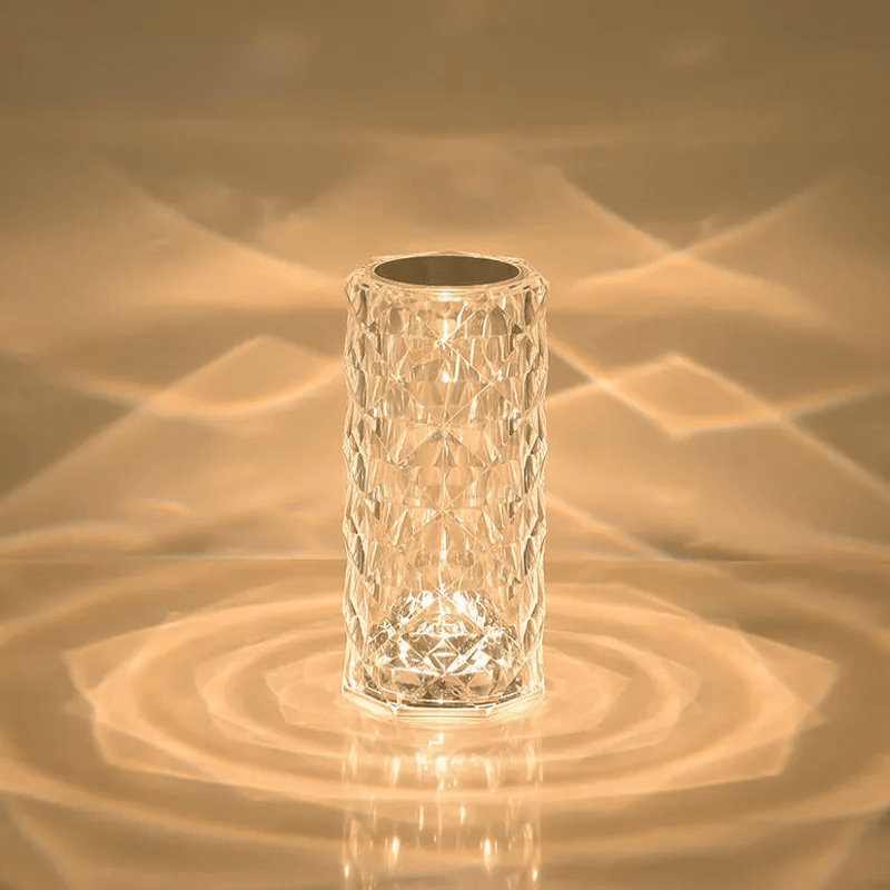 Rose Crystal Diamond RGB Table Lamp - My Store